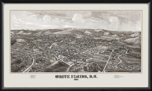 White Plains N.Y. 1887. L. R. Burleigh TM