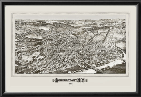 Schenectady NY 1882 LR Burleigh TM