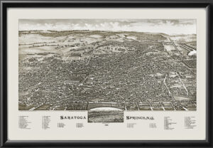 Saratoga Springs NY 1888 LR Burleigh TM
