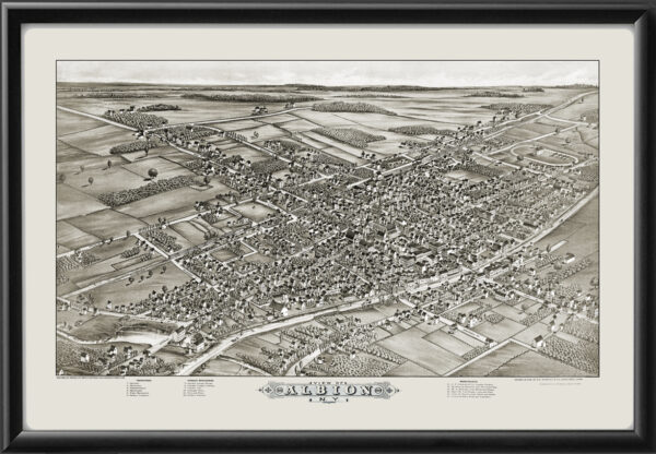 Albion NY 1880 HH Rowley 2436