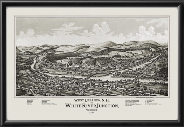 West Lebanon NH 1889 TM