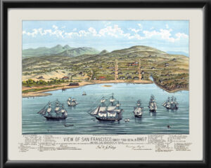 San Francisco CA 1846-1847 - Harbor
