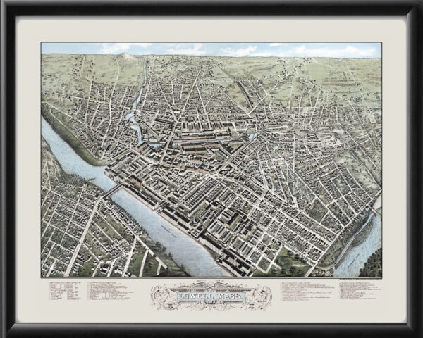 Lowell MA 1876 Bailey TM