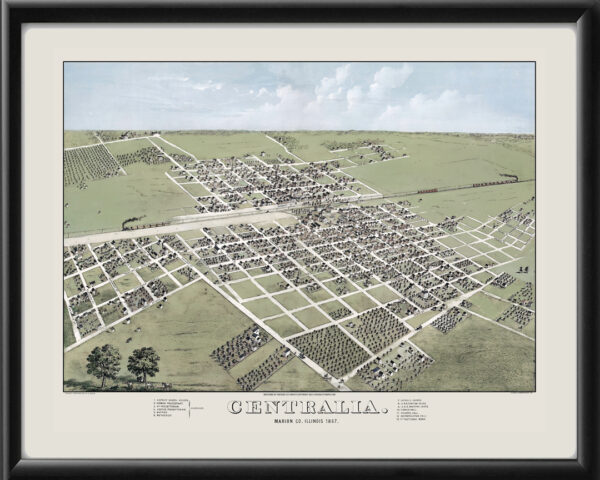 Centralia IL 1867 TM