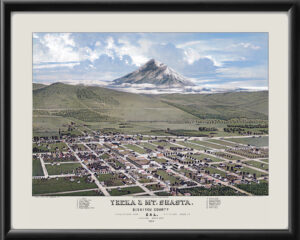 Yreka & Mt. Shasta CA 1884