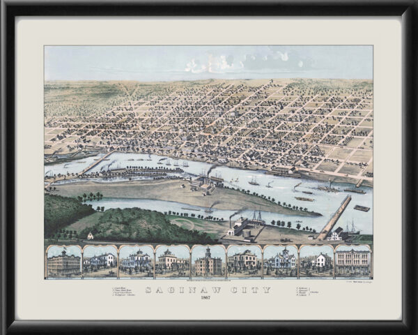 Saginaw MI 1867