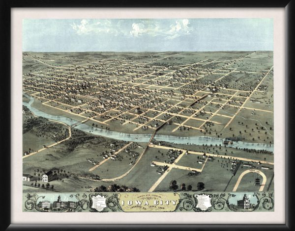 Iowa City IA 1868