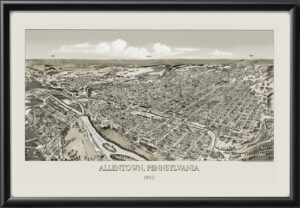 Allentown PA 1922 TM Fowler