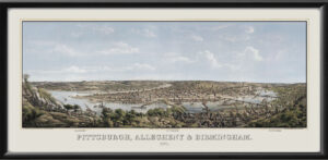 Pittsburgh PA 1871 Allegheny & Birmingham Otto Krebs