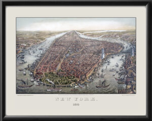 New York City NY 1873 TM
