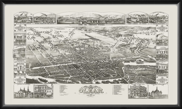 Olean NY 1882 Herman Brosius TM