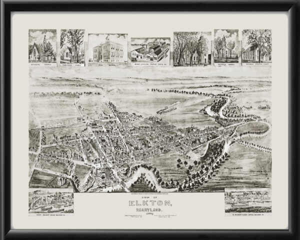 Elkton MD 1907 Fowler & Kelly Tm