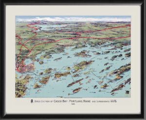 Casco Bay Maine 1905