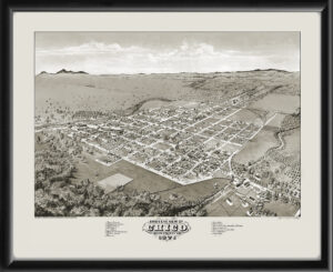 Chico CA 1871 Augustus Koch
