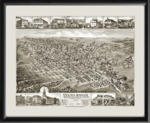 Hazleton PA 1884 OH Bailey