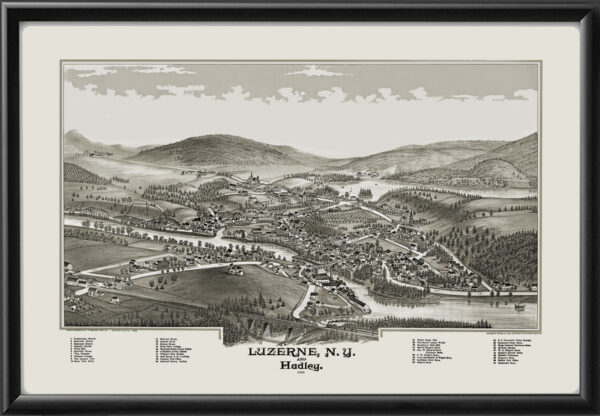 Luzerne NY 1888 LRBurleigh Tm