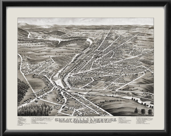 Great Falls - Somersworth - NH & Berwick ME 1877 ARugerTM