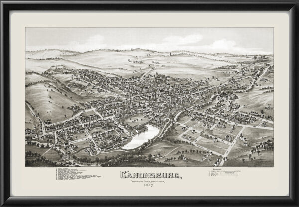 Canonsburg PA 1897
