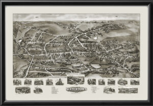 Watertown CT 1918 by Hughes & Bailey