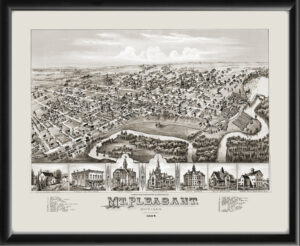 Mt. Pleasant MI 1884