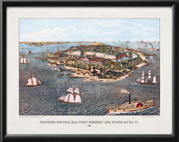 Fort Monroe VA 1861