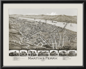 Martin's Ferry OH 1899