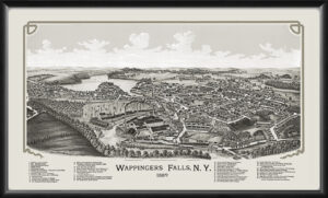 Wappingers Falls NY 1889 LR Burleigh Tm
