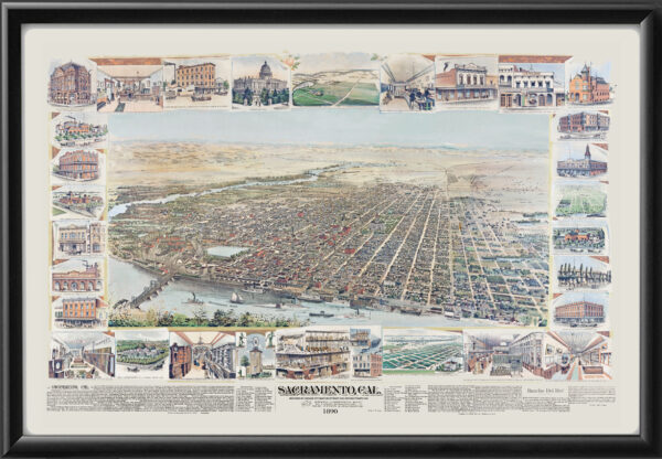 Sacramento CA 1890 - 2