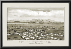 Anaheim CA 1876 Edwin S. Glover