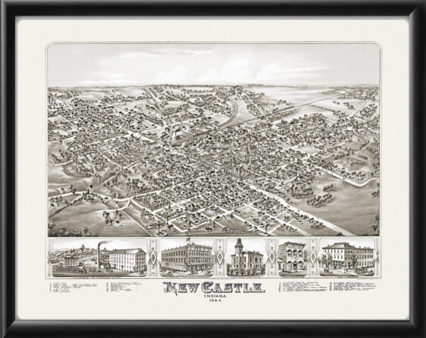 New Castle IN 1884