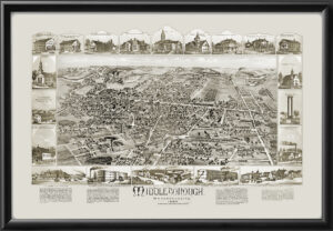 Middleborough MA 1889 OHBailey