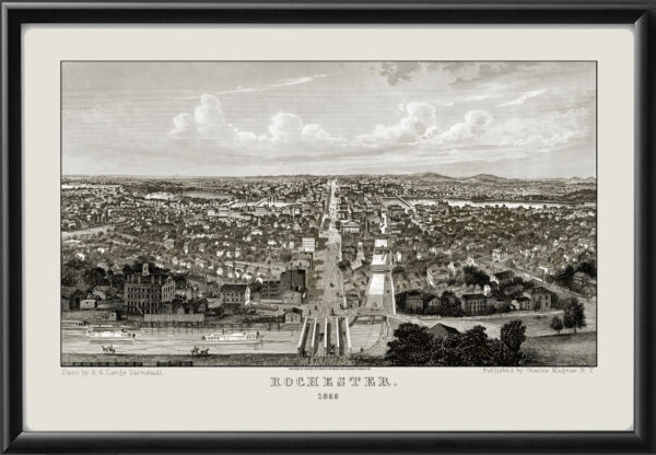 Rochester NY 1855 G.G. Lange Darmstadt TM