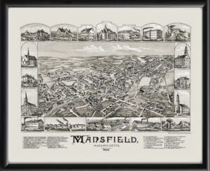 Mansfield MA 1888 OH Bailey