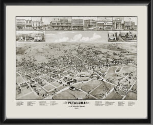 Petaluma CA 1885 WW Elliott