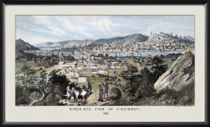 Cincinnati OH 1856 Charles Magnus Map