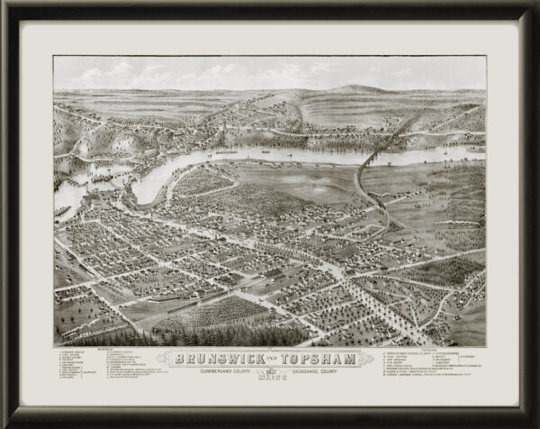 Brunswick & Topsham 1877 TM