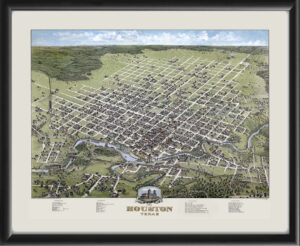 Houston TX 1873 (Color)