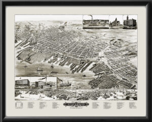 Muskegon MI 1889 Eli Sheldon Glover TM