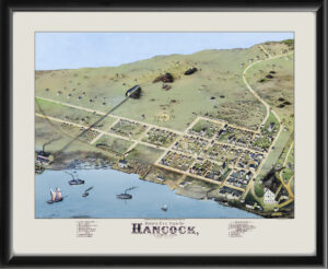 Hancock MI 1873 A.J. Cleveland