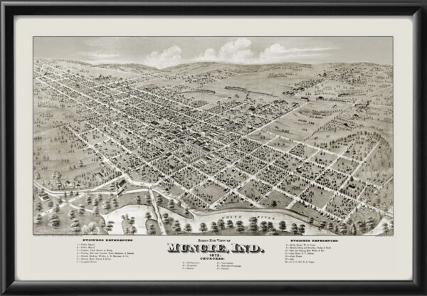 Muncie IN 1872 OHBailey