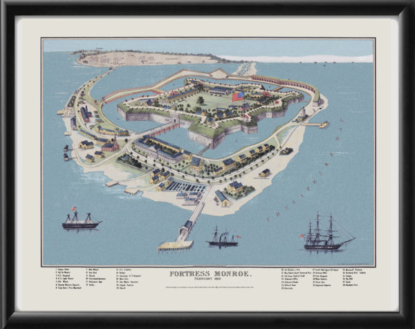 Fort Monroe VA 1862