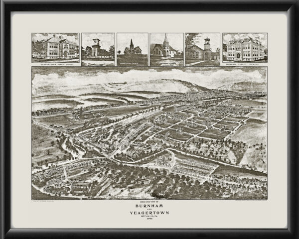 Burnham & Yeagertown PA 1906
