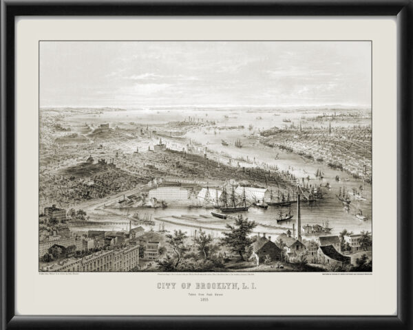 Brooklyn NY 1855 John Bornet TM