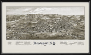 Weedsport NY 1885 Lucien R. Burleigh TM
