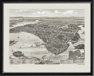 Wareham MA -Onset Bay Grove 1885 Oscar W. Walker