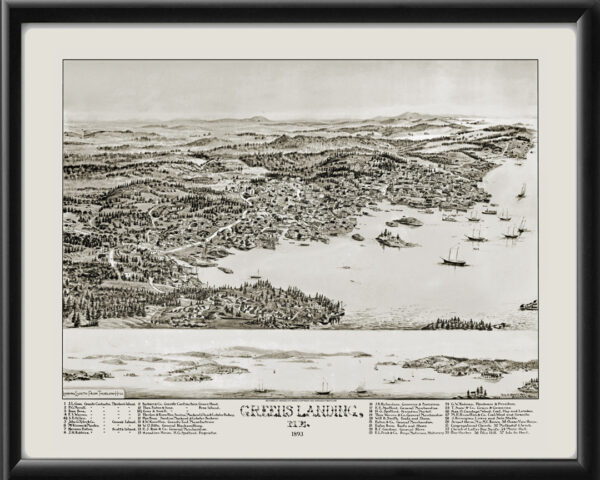 Greens Landing (Stonington) ME 1893 GeorgeNorris TM
