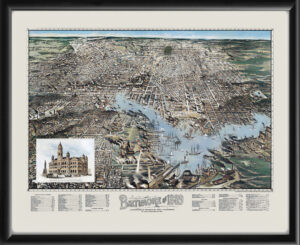 Baltimore MD 1889 Isaac Friedenwald