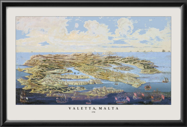 Valletta Malta 1735