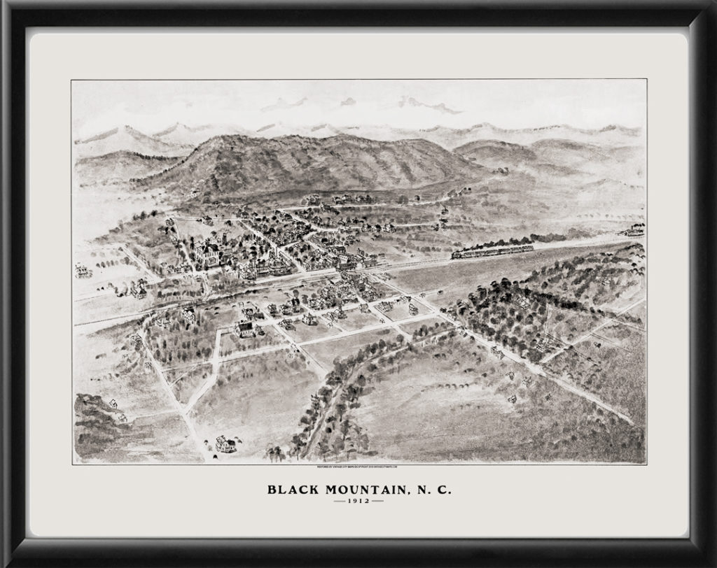 Black Mountain Nc Map