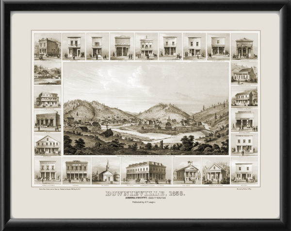 Downieville CA 1856